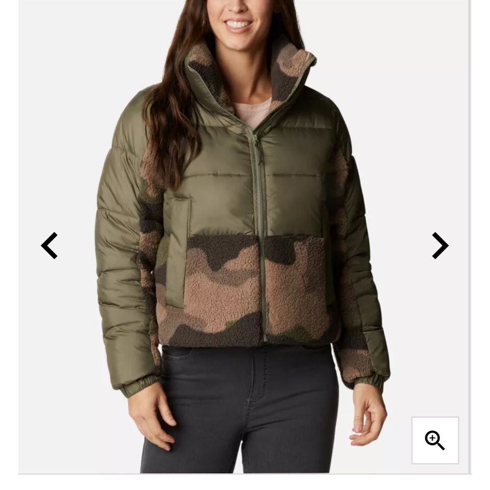 Women's Leadbetter Point™ Sherpa Hybrid Puffer Jacket nwt